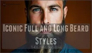iconic full and long beard styles