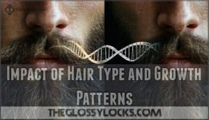 impact of hair type and growth patterns