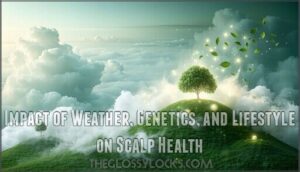 impact of weather, genetics, and lifestyle on scalp health