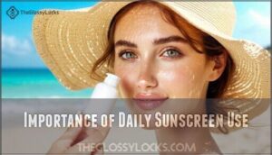 importance of daily sunscreen use