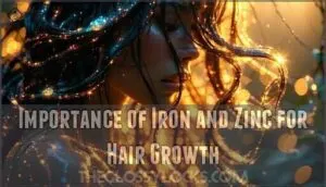 importance of iron and zinc for hair growth