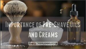 importance of pre-shave oils and creams