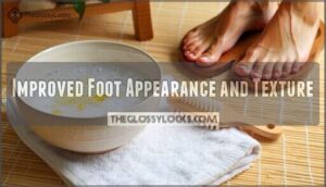 improved foot appearance and texture