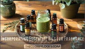 incorporating essential oils for fragrance