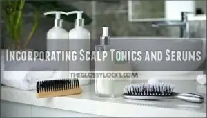 incorporating scalp tonics and serums