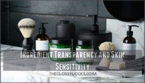 ingredient transparency and skin sensitivity