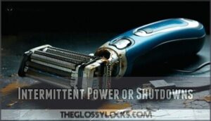 intermittent power or shutdowns