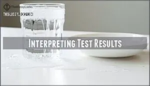 interpreting test results