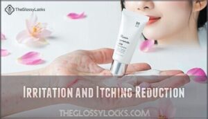 irritation and itching reduction