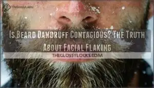 is beard dandruff contagious to others