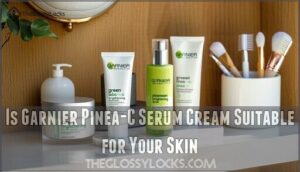 is garnier pinea-c serum cream suitable for your skin