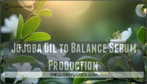 jojoba oil to balance sebum production