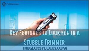 key features to look for in a stubble trimmer