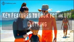 key features to look for in upf clothing