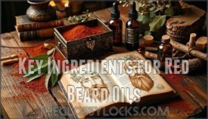 key ingredients for red beard oils