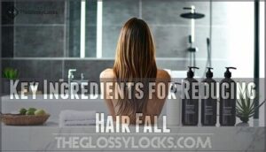 key ingredients for reducing hair fall