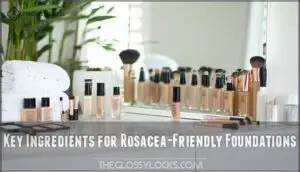 key ingredients for rosacea-friendly foundations