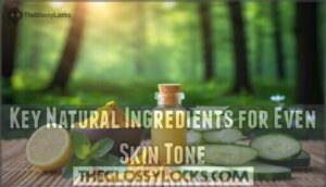 key natural ingredients for even skin tone