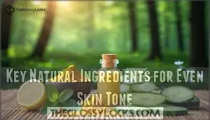 key natural ingredients for even skin tone