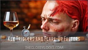 key triggers and flare-up factors