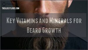 key vitamins and minerals for beard growth