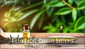 killing acne-causing bacteria killing acne-causing bacteria