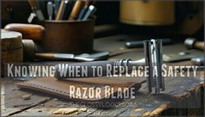 knowing when to replace a safety razor blade