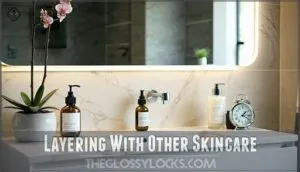 layering with other skincare