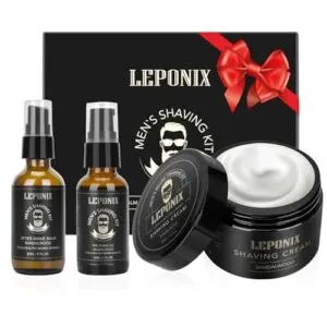 LEPONIX Men's Shaving Kit Gift B08Y5P36DR