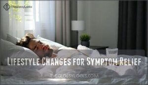lifestyle changes for symptom relief