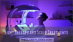 light therapy and scalp treatments