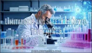limitations and safety of novel treatments