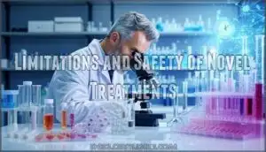 limitations and safety of novel treatments