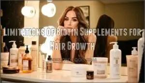 limitations of biotin supplements for hair growth