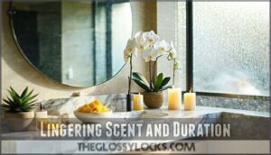 lingering scent and duration
