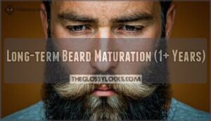 long-term beard maturation (1+ years)