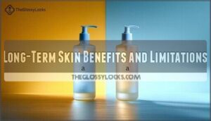 long-term skin benefits and limitations