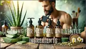 looking for natural and gentle ingredients