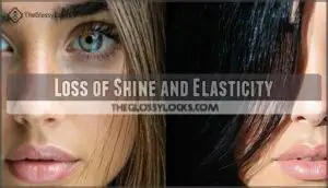 loss of shine and elasticity loss of shine and elasticity