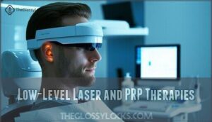 low-level laser and prp therapies