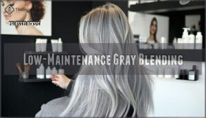 low-maintenance gray blending