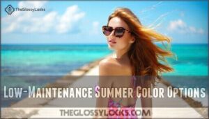 low-maintenance summer color options