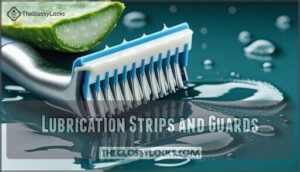 lubrication strips and guards