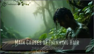 main causes of thinning hair main causes of thinning hair