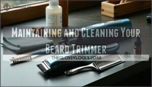 maintaining and cleaning your beard trimmer