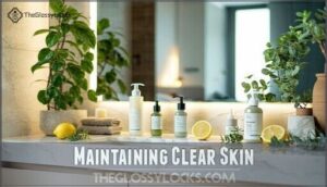 maintaining clear skin