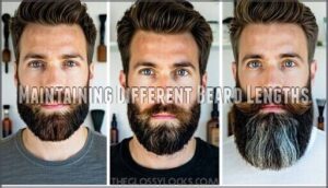 maintaining different beard lengths