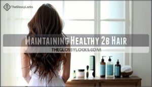 maintaining healthy 2b hair