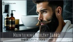 maintaining healthy beard
