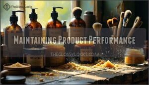 maintaining product performance